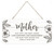 Mother Our Mom Our Best Friend Rustic Wooden Plank Sign 5x10