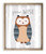 Grow Wise Owl Kids Bedroom Rustic Wood Farmhouse Wall Sign