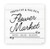 Fresh Cut Flower Market Rustic Wood Farmhouse Wall Sign