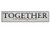 Together Is Our Favorite Place To Be Printed Wall Sign 5x24