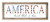 America Land That I Love Wood Farmhouse Wall Sign