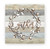Gather Cotton Plant Wreath Rustic  Wood Farmhouse Wall Sign
