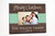 Merry Christmas Personalized Picture Frame For A 4x6 Photo
