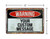 Personalized Custom Warning Aluminum Sign 8x12