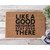 Like A Good Neighbor Stay Over There Coir Coconut Husk Doormat 18x30 or 24x36