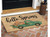 Hello Spring Green Truck Coir Coconut Husk Doormat 18x30 or 24x36