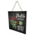Mistletoe For Sale Wooden Plank Sign 7.5 x 7.5