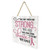 We Don't Know How Strong We Are Wooden Plank Sign 7.5 x 7.5