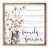 Family Is Forever Farmhouse Style Wood Wall Decor Sign