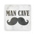 Man Cave Mustache Nursery Sign Wall Sign Decor Kid's Room
