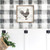 Rooster Silhouette Farmhouse Style Wood Wall Decor Sign