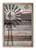 The Prayer Of A Farmer Rustic Windmill Farmhouse Style Wood Wall Decor Sign