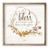 Bless Our Home With Love And Laughter Farmhouse Style Wood Wall Decor Sign