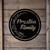 Personalized Round Vine Metal Outdoor Address Family Name Sign