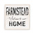 Farmstead Welcome To Our Home Farmhouse Style Wood Wall Decor Sign