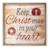 Keep CHRISTmas In Your Heart Farmhouse Style Wood Wall Decor Sign