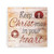 Keep CHRISTmas In Your Heart Farmhouse Style Wood Wall Decor Sign