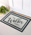 Personalized Doormat Custom Monogram Door Mat With Last Name 18"x 30"