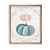 Pastel Pumpkins With Wreath Farmhouse Style Wood Wall Decor Sign