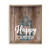 Happy Camper Lantern Rustic Farmhouse Style Wood Wall Decor Sign