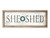 She Shed Farmhouse Style Wood Wall Decor Sign