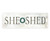 She Shed Farmhouse Style Wood Wall Decor Sign