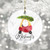 First Christmas With Child's Toy Car 3 Inch Ceramic Christmas Ornament With Gift Box