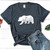 Mama Bear Silhouette Soft Graphic Tee T-Shirt - Available in 8 Colors