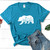 Mama Bear Silhouette Soft Graphic Tee T-Shirt - Available in 8 Colors