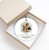 Our First Christmas Together Personalized Photo Ornament 3 Inch Ceramic Christmas Ornament With Gift Box