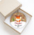 Personalized First Christmas Baby Fox, 3 Inch Ceramic Christmas Ornament With Gift Box - photo 9