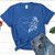  Mom Floral Heart Women's T-Shirt - Mother's Day Gift - Available in 8 Colors