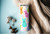 20oz Skinny Tumbler Easter Marshmallow Bunnies - Stainless Steel Double Wall Insulated Cup With Lid And Straw