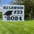 Personalized Graduation Yard Sign With Metal Stake 18x24