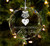 First Christmas Engaged Personalized 3 Inch Crystal Christmas Ornament With Gift Box