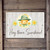 Hey There Sunshine Mountable Aluminum Composite Outdoor Sign 8x12