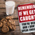 8x12 Funny Vintage Sign - 'Remember If We Get Caught, You're Deaf And I Don't Speak English' - Humorous Rustic Wall Decor