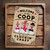 Funny Chicken Coop Sign - 8x12 Inch 'Welcome To Our Coop. We Are All Cluckin' Crazy' - Humorous Farmhouse Decor
