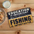 8x12 Vintage Style Funny Sign - 'Education Is Important Fishing Is Importanter' Humorous Distressed Retro Wall Decor