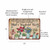 Vintage-Style Outdoor Sign With Poetic Verse And Colorful Floral Illustrations - What A Wonderful World Theme 8x12