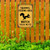 Funny Vintage Style Sign - "Squirrel Feeding Area, Watch Your Nuts" 8"x 12" Decorative Sign For Gardens, Patios, And Outdoor Spaces