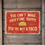 Vintage-Style "You Can't Make Everyone Happy, You're Not A Taco" Sign - Humorous 8"x 12" Metal Wall Decor With Cheerful Taco Character