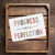 Motivational "Progress Over Perfection" Sign - Vibrant Colors On White Background With A Black Border - Inspirational Wall Decor 8x12