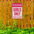 Vintage-Style "No Trespassing - Girls Only" Sign - Bold Red And White Weathered Look With Fun And Playful Message 8x12