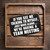 Vintage-Style "If You See Me Talking To Myself" Sign - Rustic Black Background With Humorous White Text 8x12