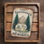 Vintage-Style "Today's Adventures Are Tomorrow's Memories" Metal Sign - Ornate Lettering And Mountainous Landscape 8x12