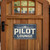 Vintage "Pilot Lounge" Metal Sign – Rustic Airplane Wall Decor – 8"x 12" Aviation-Themed Wall Art For Pilots And Airplane Lovers