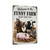 Funny Farm Welcome Sign – Rustic Animal Wall Decor With Horse, Cow, Chicken, Donkey & Pig – Vintage-Style Farmhouse Humor Art 8x12