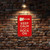 Keep Calm And Rock On Vintage Metal Sign Red Distressed Music Wall Decor With Guitar – Retro Music Lover Gift For Home, Studio, Or Bar 8x12