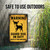 Funny Chihuahua Guard Dog Warning Sign – Vintage-Style Pet Humor Sign For Home Or Yard – Enter At Your Own Risk Dog Decor 8x12